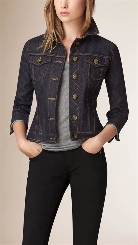 burberry womens jacket ebay uk|Burberry denim jacket women's.